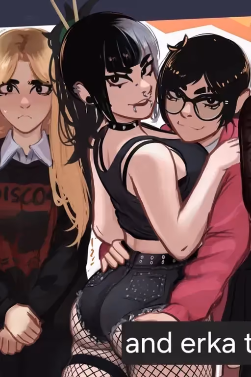 A Bizarre Friend Group | Tines.