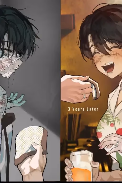 Fading scars