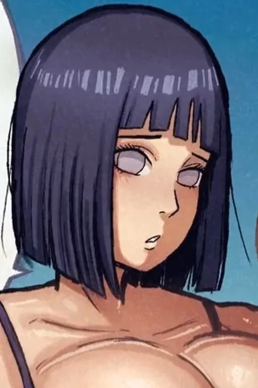 Hinata Hyuga - Beach Day With Your Busty Wife! (Theodyss)