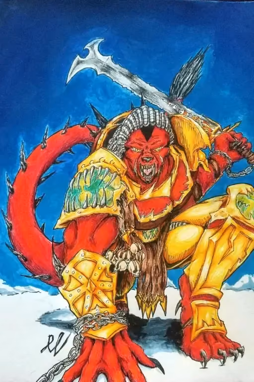 Female Daemon Angron