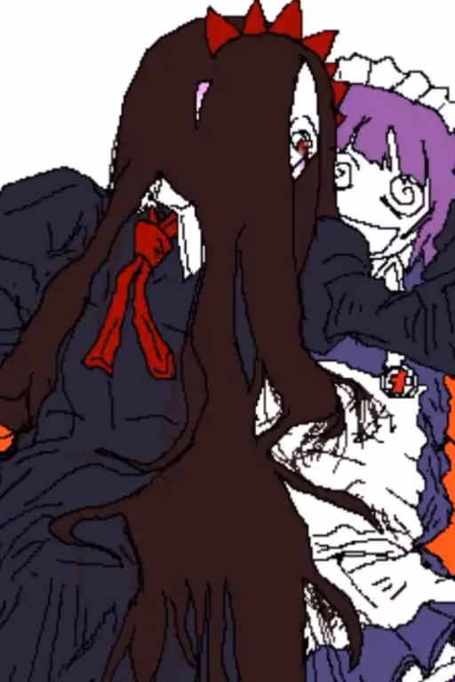 Yakui and Ozoi - MURDER DRUG LESBIANS - (Nijiura Maids)
