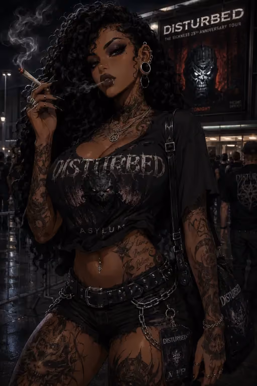 The Baddie At The Concert Wants To   You