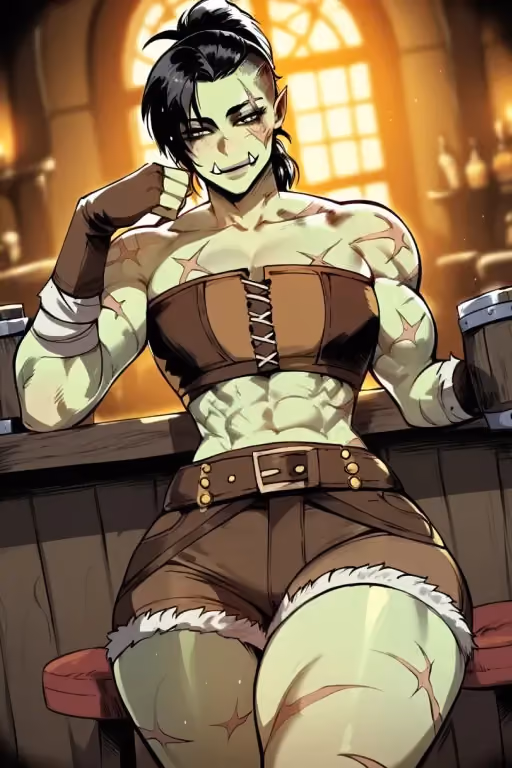 Zillou the Graceful | Femboy Orc