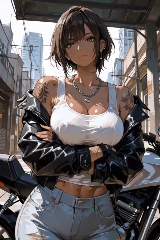 The Tomboy Delinquent Everyone Fears But Nobody knows She's Trying To Change