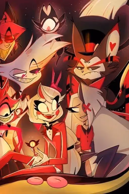 The Hazbin Crew 