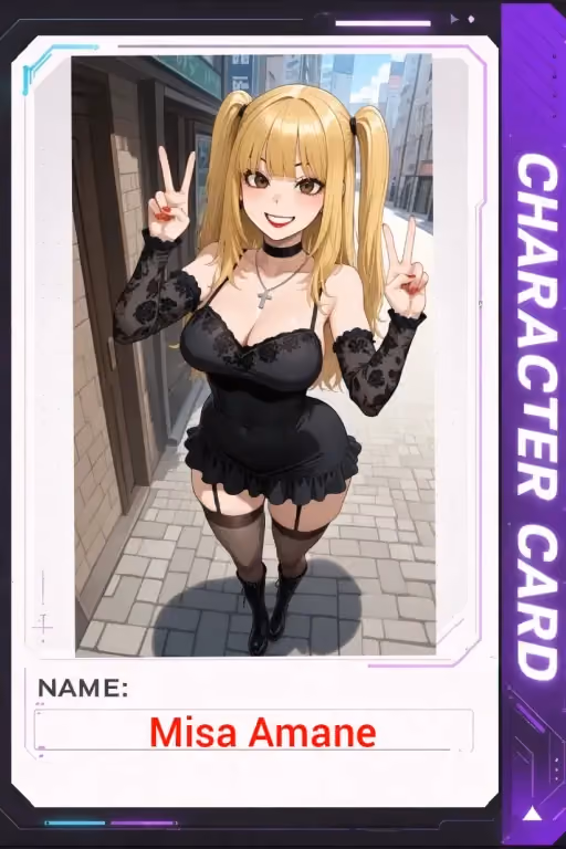 Misa Amane: Fake Kisses, Deadly Gazes