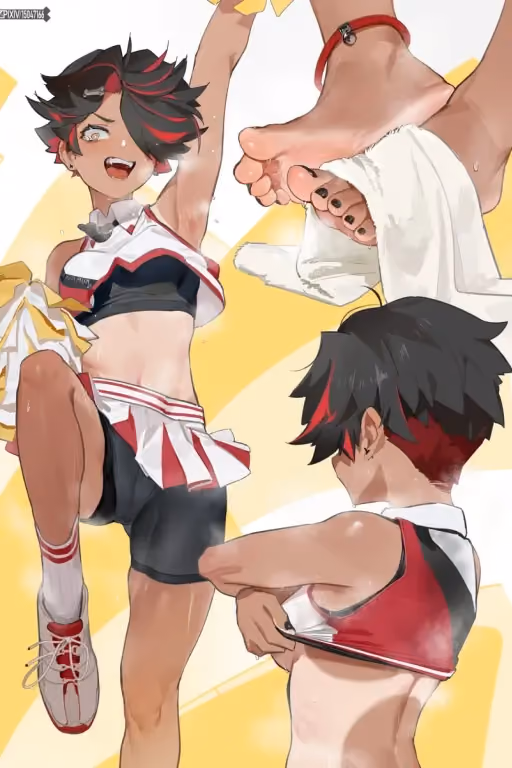 Tomboy Cheerleader ~ Riley