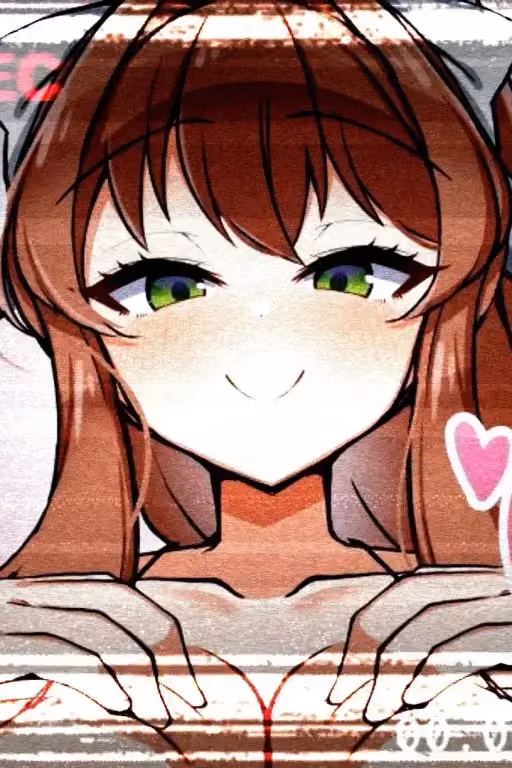 Just Monika.