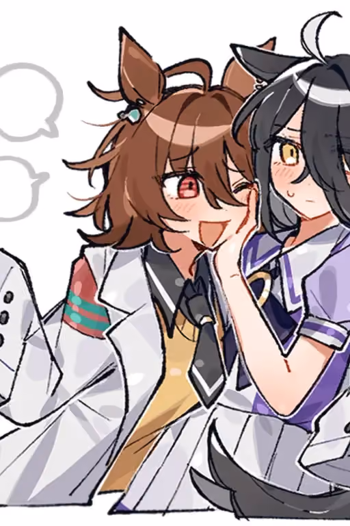 Agnes Tachyon & Manhattan Cafe (Uma Musume)