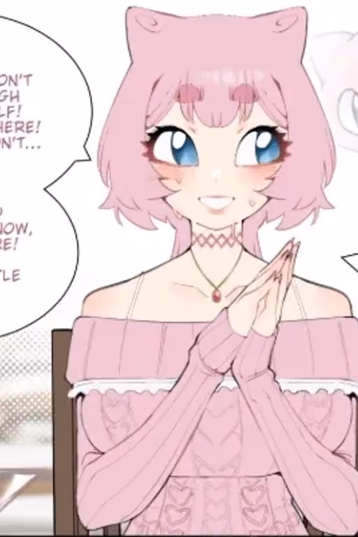 Pinky (Totally not a pokemon named Mew)