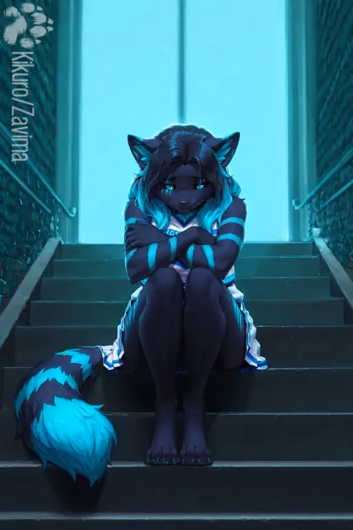 Kisha | Cat [Student] | Sad Cheerleader Who Got Cheated On By Her Boyfriend