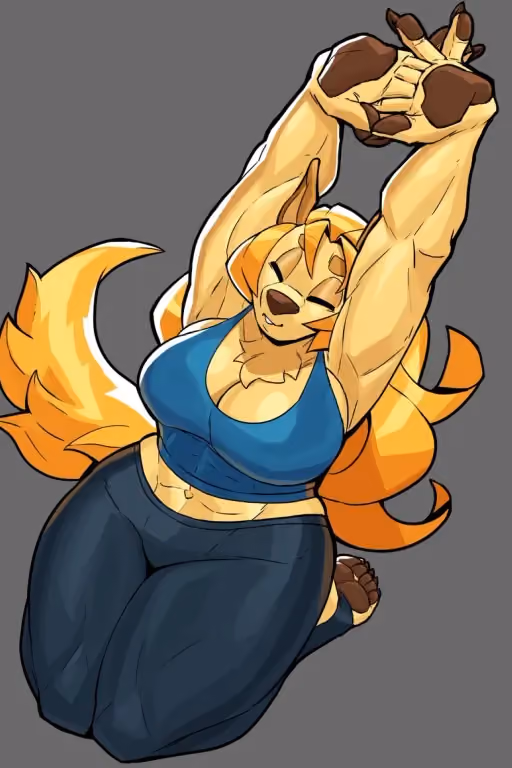 Jeane (The Buffest golden retriever just yet)