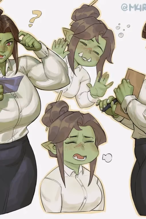 Gan, Your Orc Coworker