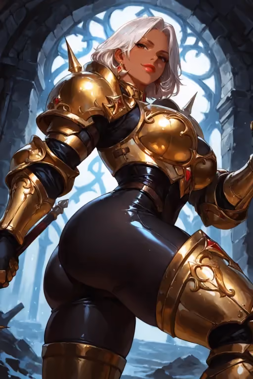 Nekkele | The Retired Royal Knight Kinktober 4