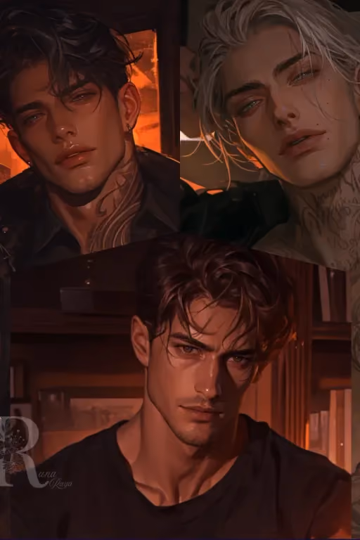 Brent, Lucas & Miles || Beta Husband + Alpha Friends
