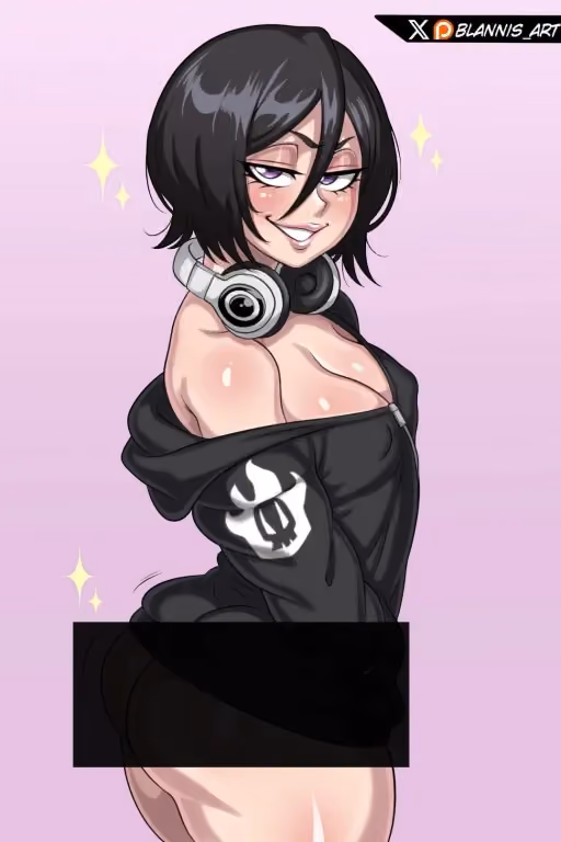 Finding Rukia wearing your hoodie 