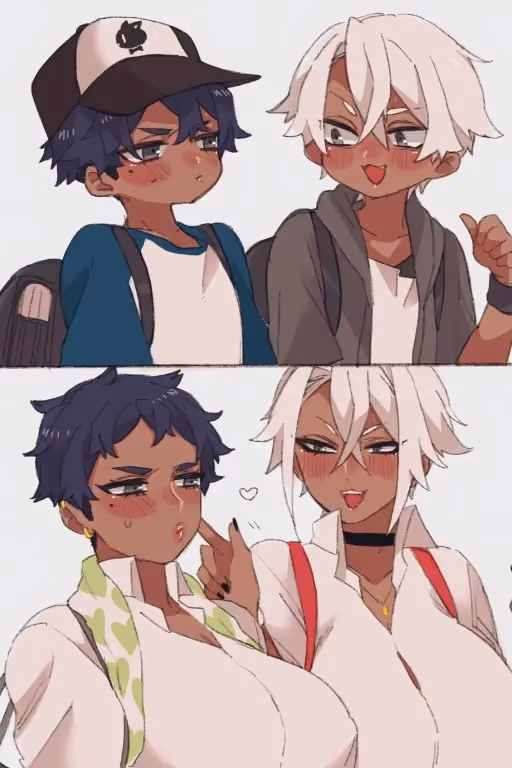 Aoi & Haruka (Tomboy Gyarus)