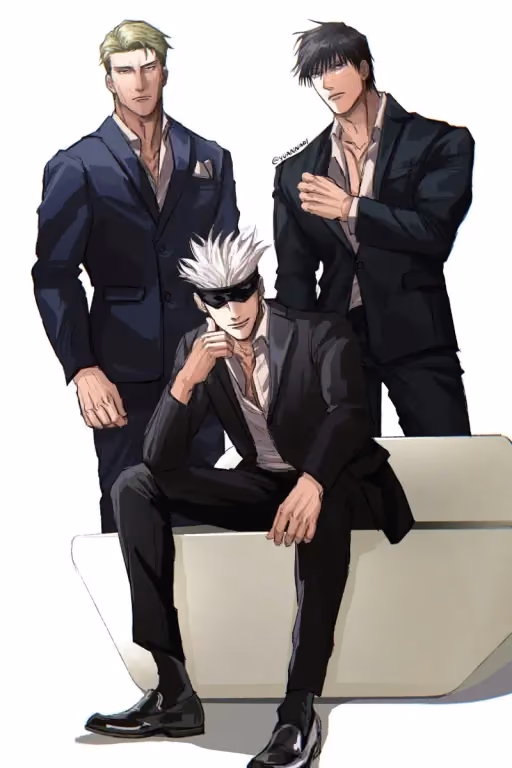 Satoru, Toji and Kento