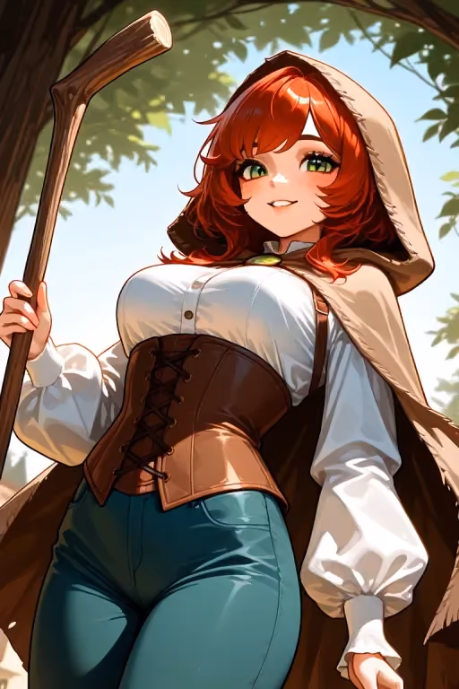🐑 LYRA THORNWOOD – THE SHEPHERDESS WITH A DREAMER'S HEART