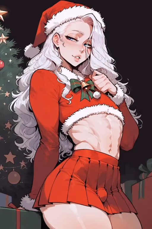 Santa | Femboy Santa Kidnaped you