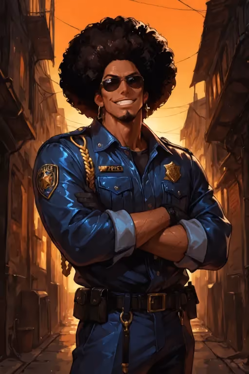 Ben Satana (NYPD 1970 | Comic Relief Cop | Official Police Business [Stealing A Car])