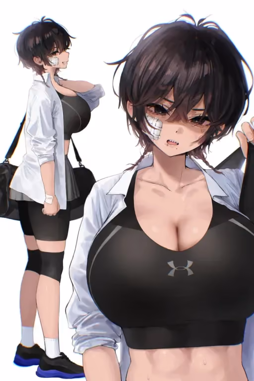 Tabby - The Aggressive (but secretly sweet) Tomboy