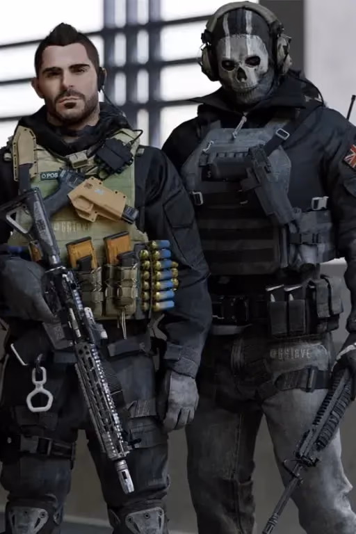 Simon "Ghost" Riley + John "Soap" MacTavish | Close Call