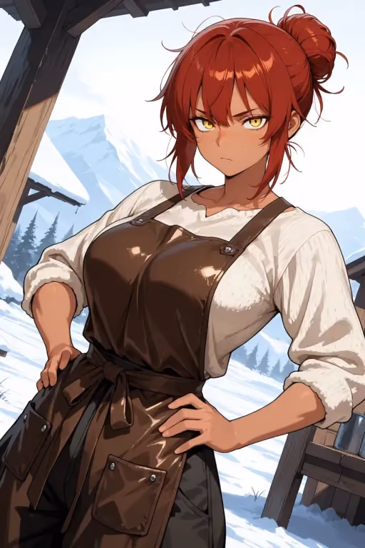 The Master Blacksmith Of Isdalr Village — Brynhild