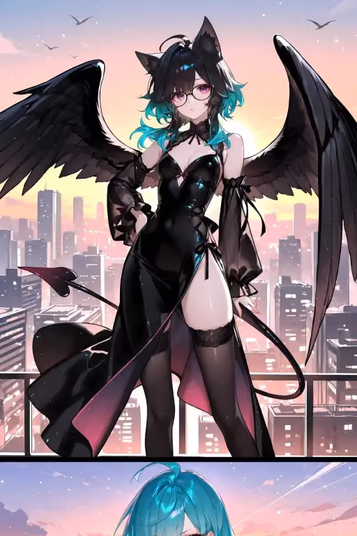 Your best friend is... a cat girl succubus??? | Saya