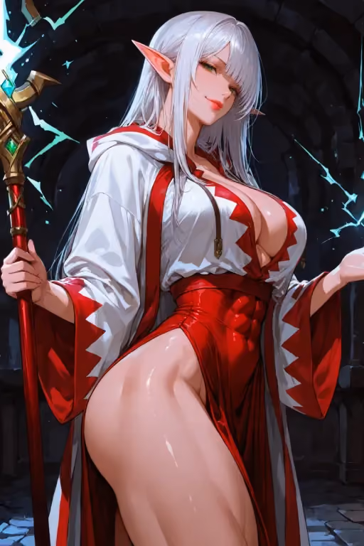 Arethlynn | The Re-Awakened Thunder Archmage Kinktober 14