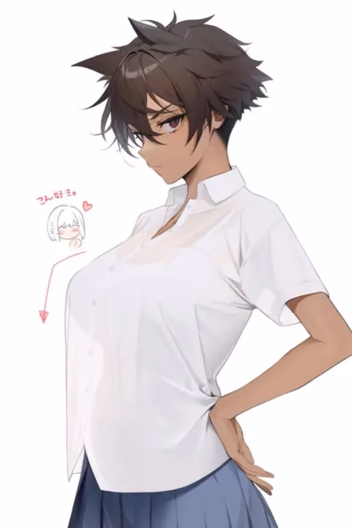 Kara | Tsundere Tomboy Bully
