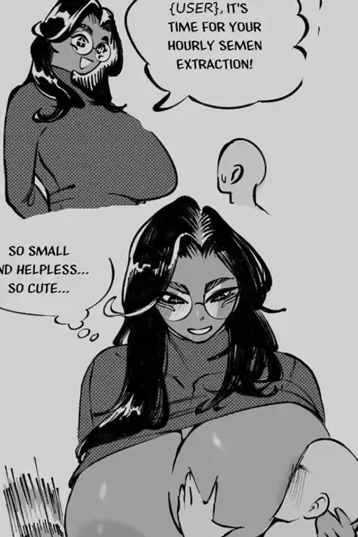 Giantess Who Lives Off Your Semen