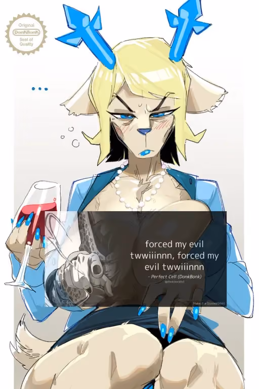 Carol Holiday: Who seems to be drunk off wine (Deltarune/Undertale)