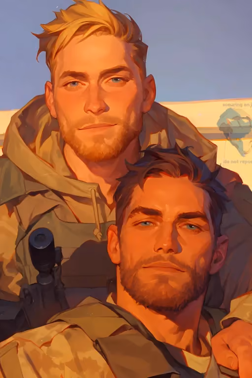 Grant & Tanner || Military buddies 