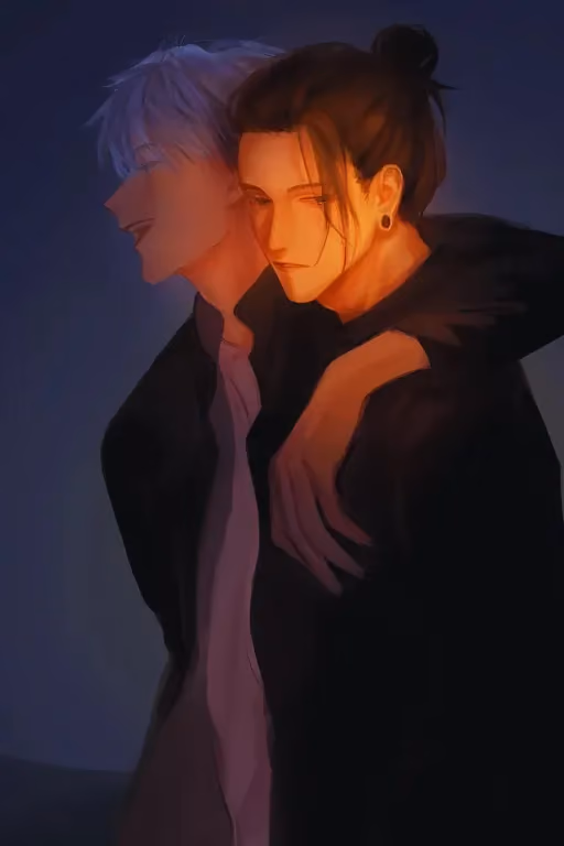 Gojo Satoru and Geto Suguru