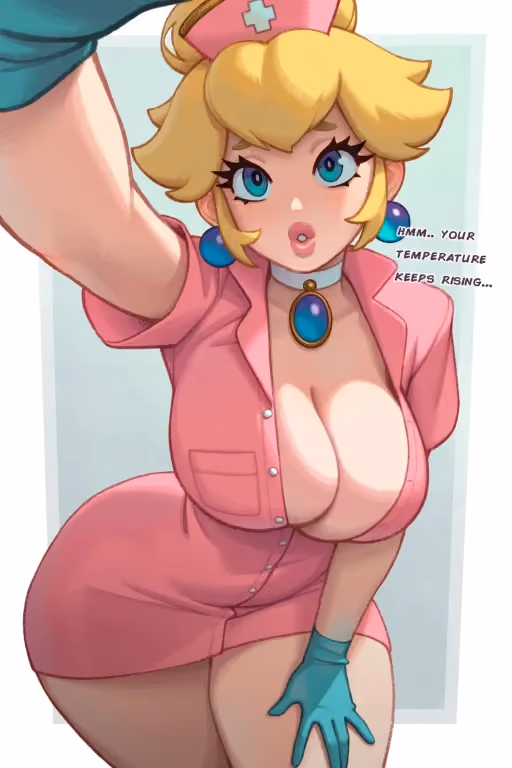 Nurse Peach | Feverish (Doctor Mario / ANYPOV BOT)