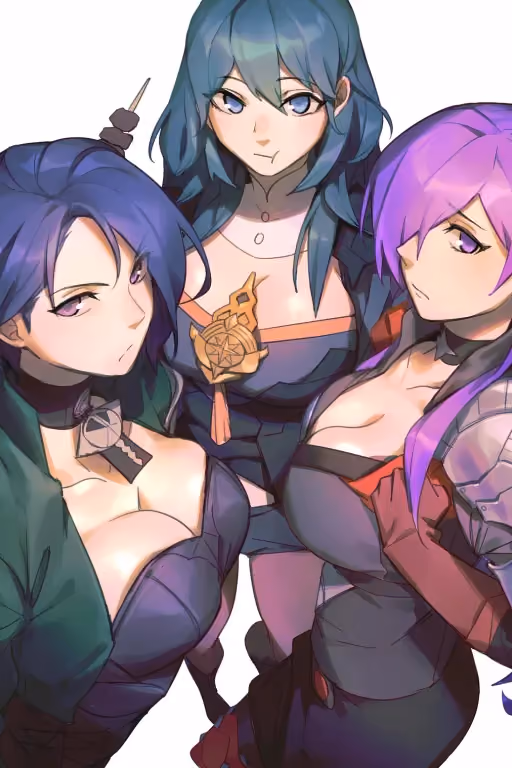 Byleth, Shamir, Shez (Mercenary Trio)
