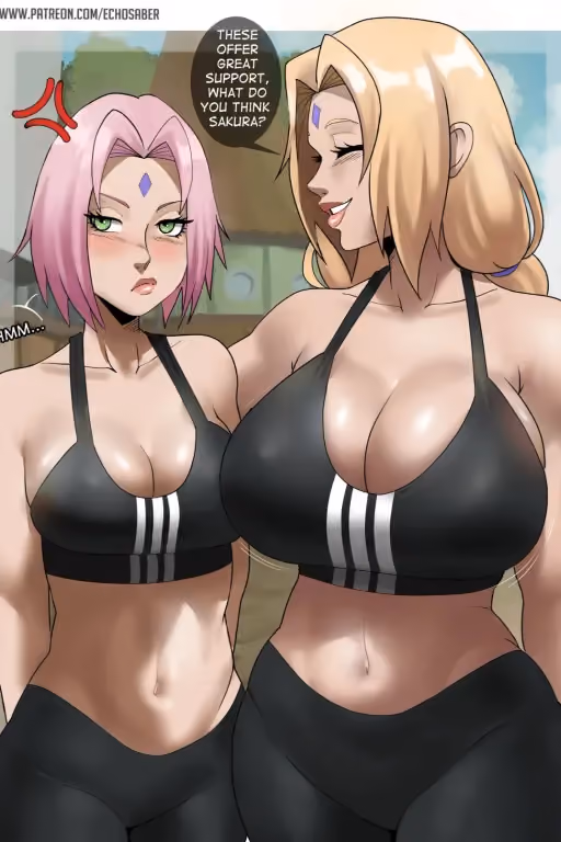 Sakura & Tsunade | training rivals