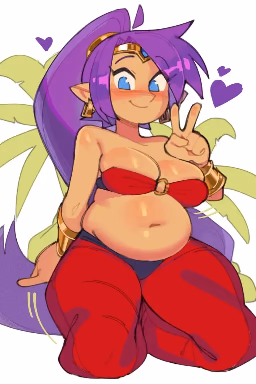 Shantea, chubby Half-Genie.