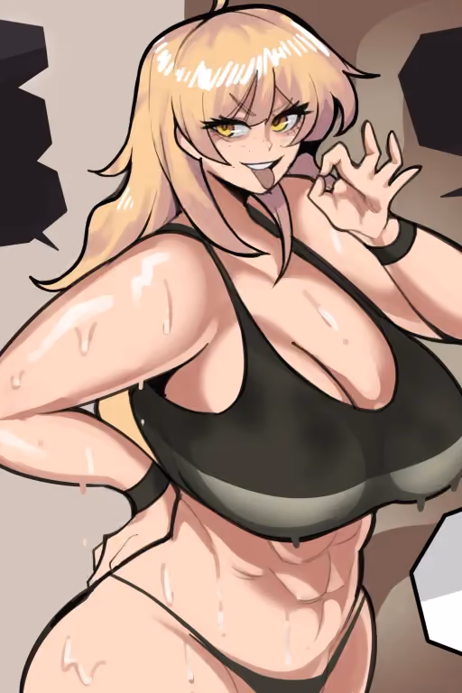 Tanya, your sporty teasing roommate !