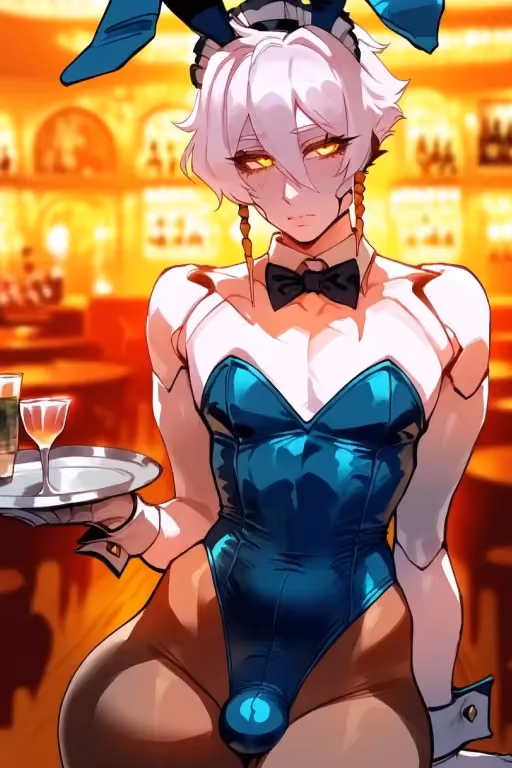 Aeris | Femboy Android. Bunnyboy