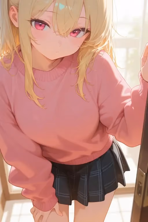 violet / popular girl