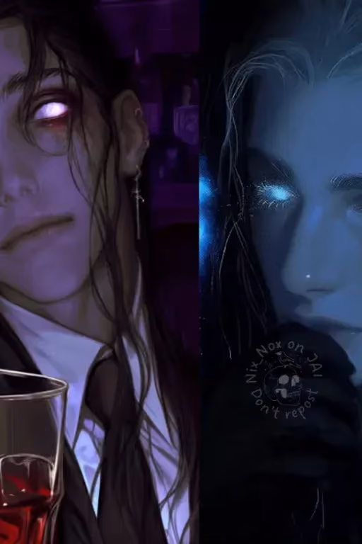 Kaos & Sothariel  ̊.☪︎ Your Husbands