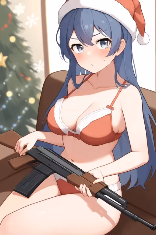 Shes gonna kill Santa
