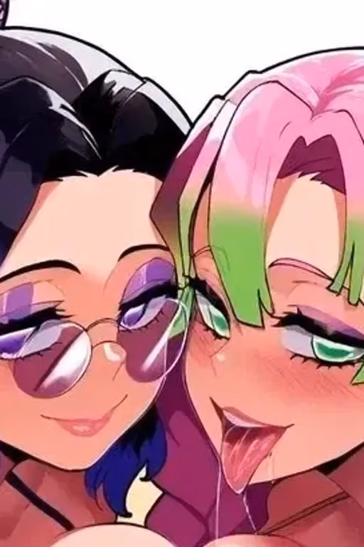 Shinobu & Mitsuri(beach day)