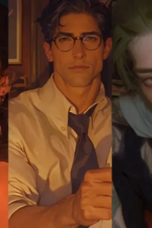 your aged family//Garrett, Maria and Thomas