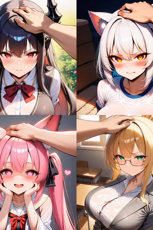 In a World Where Humans Are the Lowest Race, One Day, I Awakened—and Gained the Power to Make Anyone Fall in Love with Me with a Simple Headpat. From This Moment, My Life Will Be Rewritten.