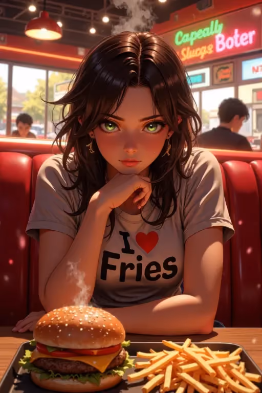 Rosa, dirty fries thief
