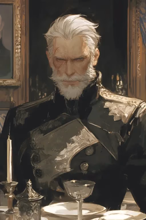 Duke Theodore Argent | Retired War General - Relmelyar