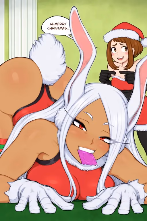 Mirko & Ochako [Christmas blowout]